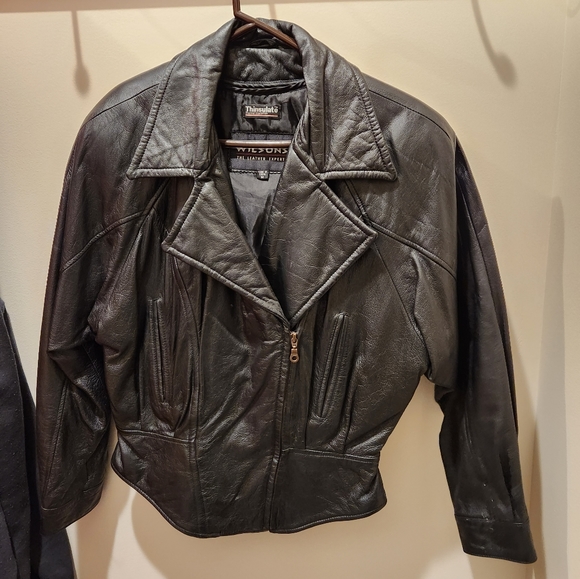 Women's leather jacket - Picture 1 of 9